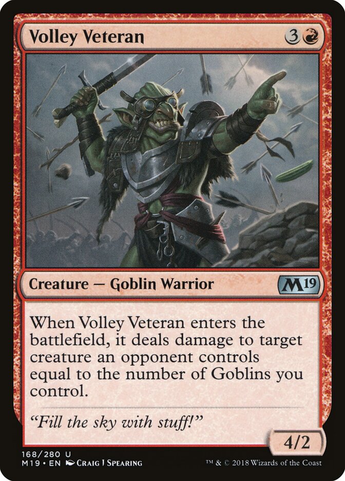 Veterano das Saraivadas / Volley Veteran - Magic: The Gathering - MoxLand
