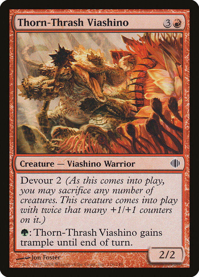 Viashino Surrador-do-Espinho / Thorn-Thrash Viashino - Magic: The Gathering - MoxLand