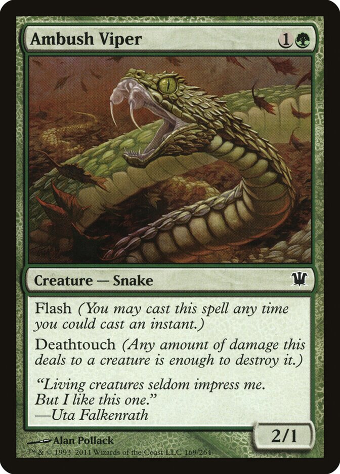 Víbora de Emboscada / Ambush Viper - Magic: The Gathering - MoxLand