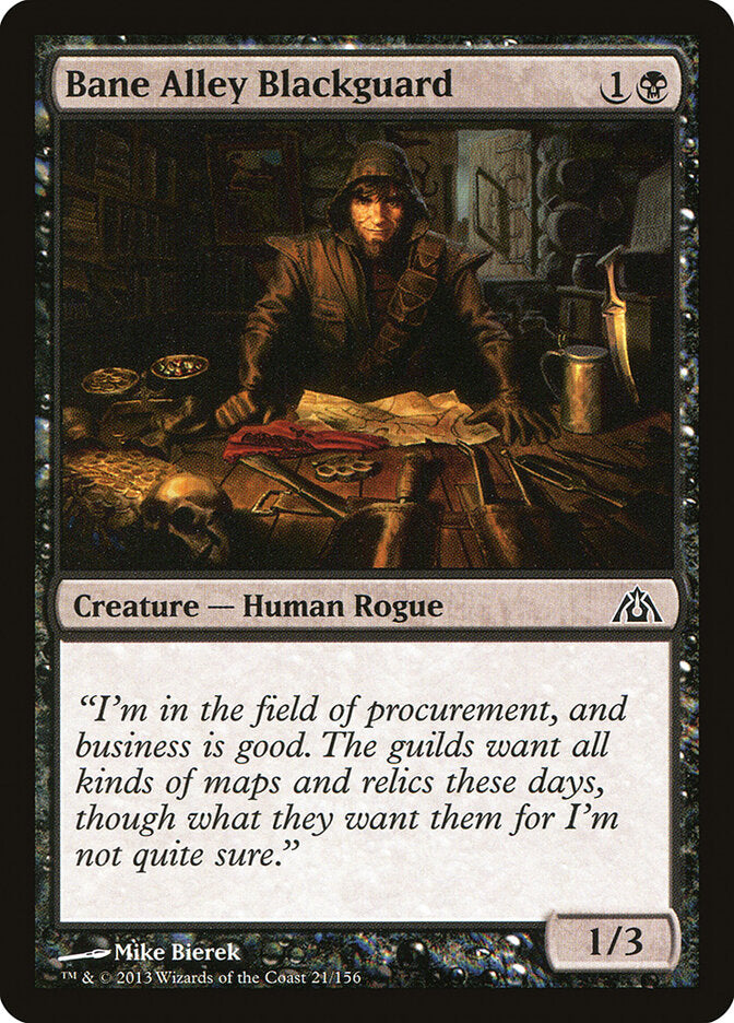 Vilão do Beco da Ruína / Bane Alley Blackguard - Magic: The Gathering - MoxLand