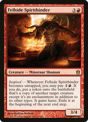 Vinculador de Espíritos Courovil / Felhide Spiritbinder - Magic: The Gathering - MoxLand