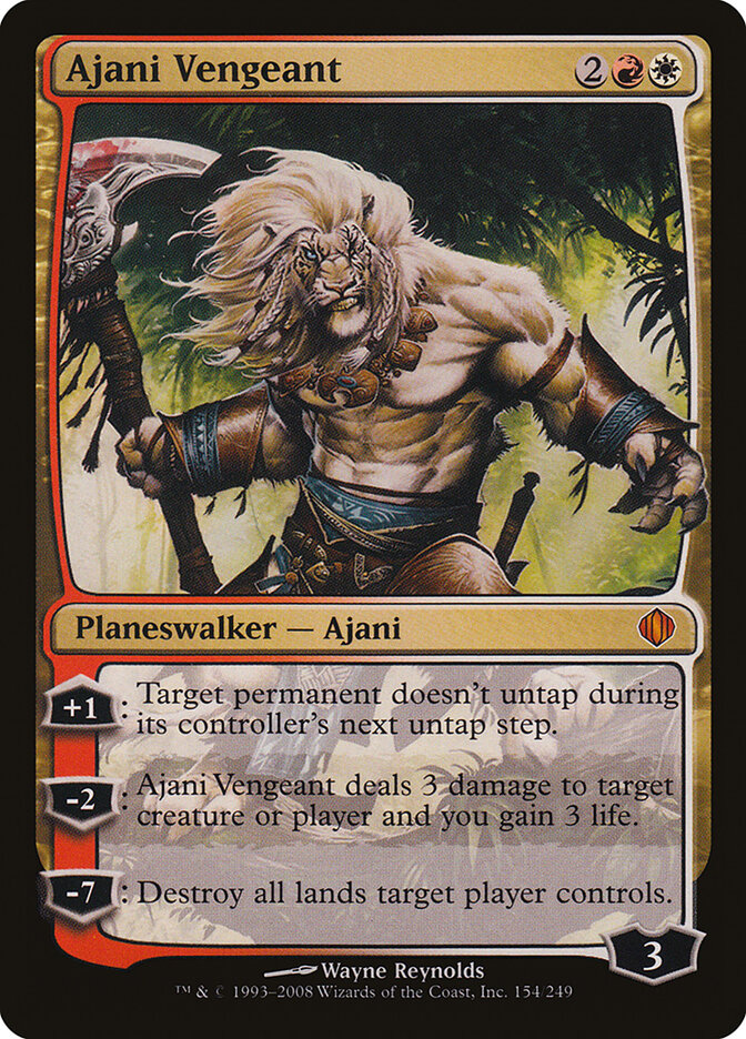 Vingador Ajani / Ajani Vengeant - Magic: The Gathering - MoxLand