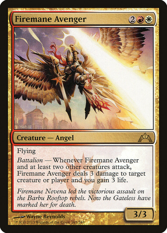 Vingador Cabeleira de Fogo / Firemane Avenger - Magic: The Gathering - MoxLand