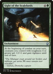 Visão dos Senhores Escamados / Sight of the Scalelords - Magic: The Gathering - MoxLand