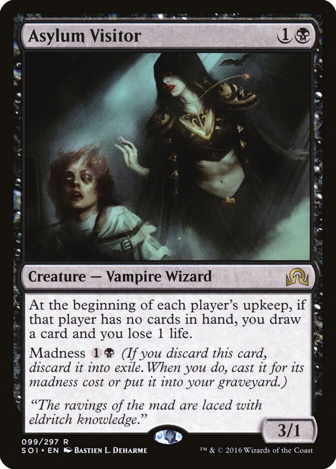 Visitante do Hospício / Asylum Visitor - Magic: The Gathering - MoxLand