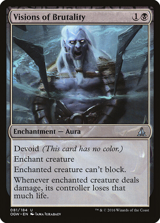 Visões de Brutalidade / Visions of Brutality - Magic: The Gathering - MoxLand
