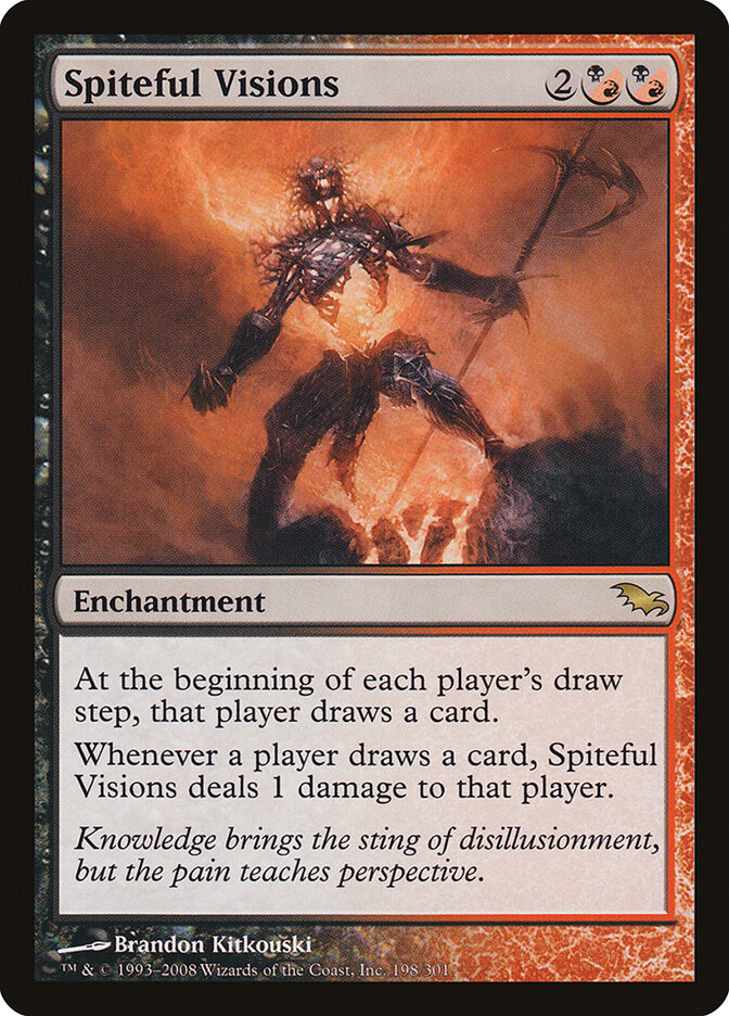 Visões Malévolas / Spiteful Visions - Magic: The Gathering - MoxLand
