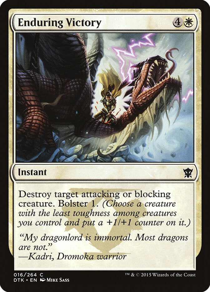 Vitória Duradoura / Enduring Victory - Magic: The Gathering - MoxLand