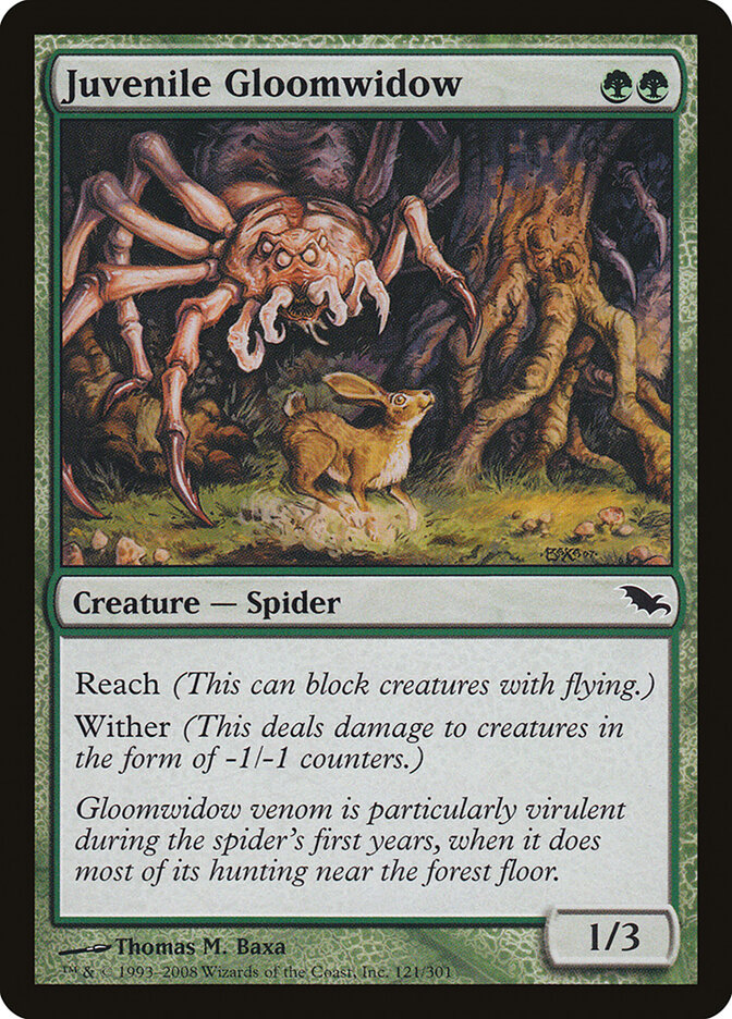 Viúva-Sombria Juvenil / Juvenile Gloomwidow - Magic: The Gathering - MoxLand
