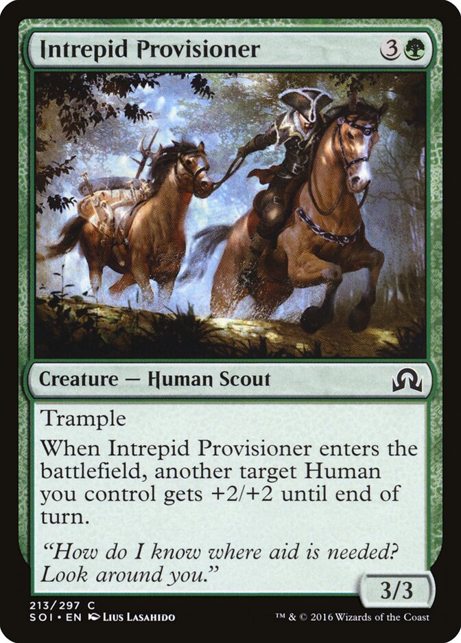 Vivandeiro Intrépido / Intrepid Provisioner - Magic: The Gathering - MoxLand