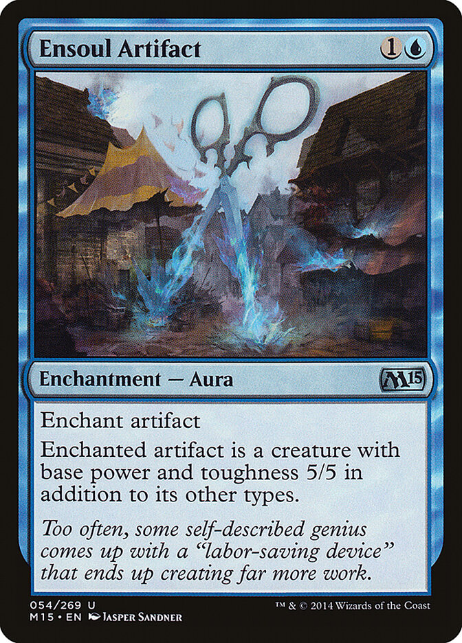 Vivificar Artefato / Ensoul Artifact - Magic: The Gathering - MoxLand