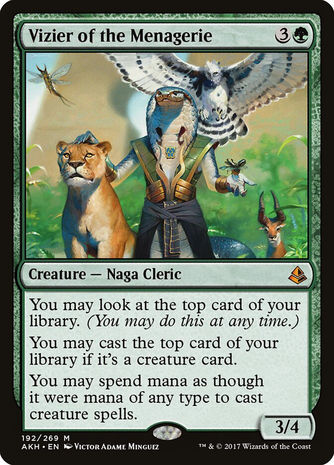 Vizir do Bestiário / Vizier of the Menagerie - Magic: The Gathering - MoxLand
