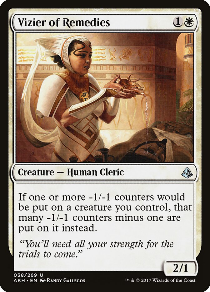 Vizir dos Remédios / Vizier of Remedies - Magic: The Gathering - MoxLand