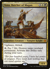 Vona, Açougueira de Magan / Vona, Butcher of Magan - Magic: The Gathering - MoxLand