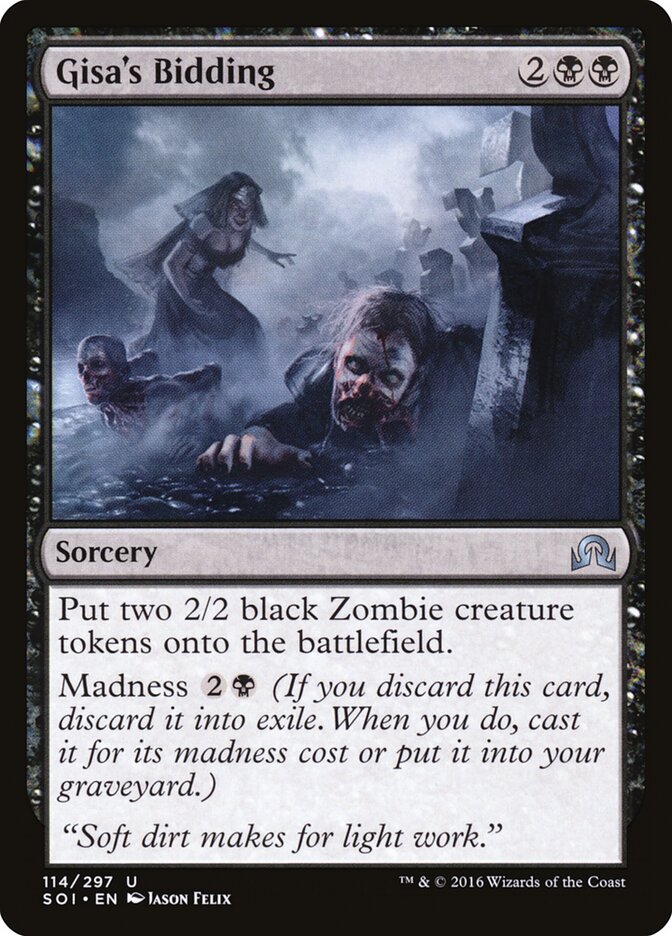 Vontade de Gisa / Gisa's Bidding - Magic: The Gathering - MoxLand