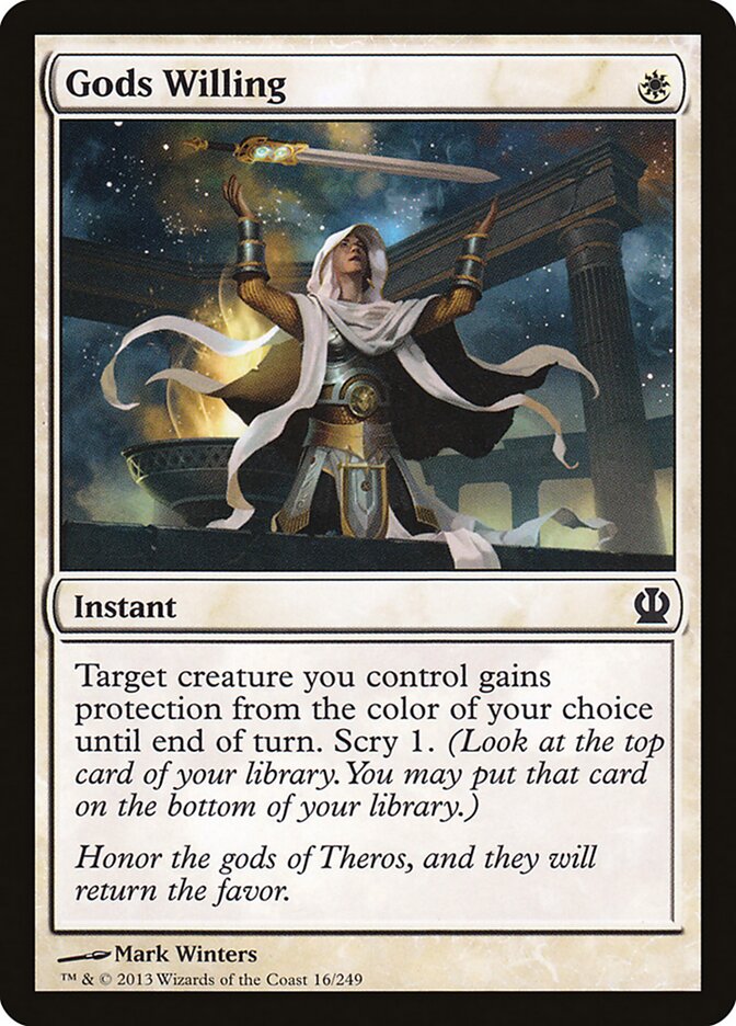 Vontade dos Deuses / Gods Willing - Magic: The Gathering - MoxLand