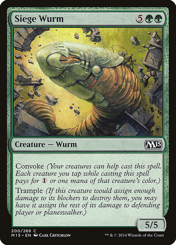 Vorme de Cerco / Siege Wurm