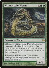 Vorme Escama-Murcha / Witherscale Wurm - Magic: The Gathering - MoxLand