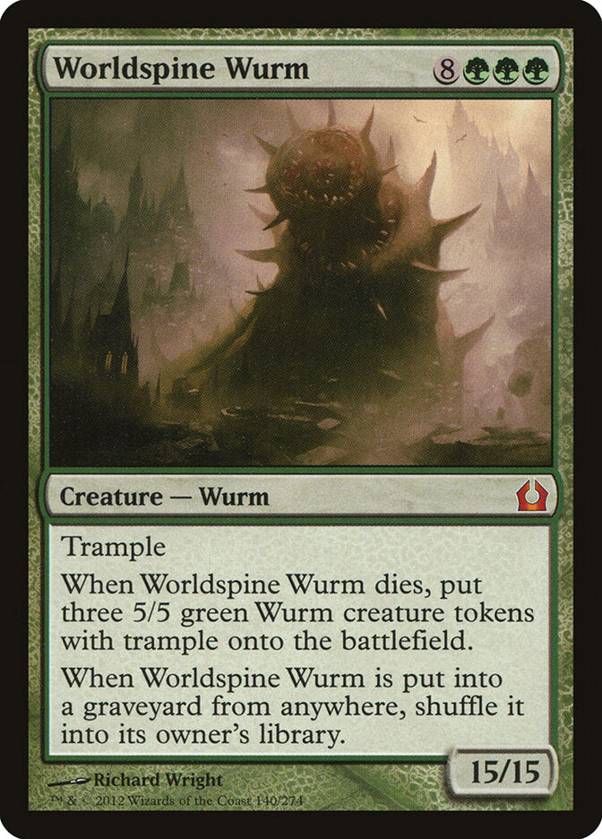 Vorme Espinha do Mundo / Worldspine Wurm - Magic: The Gathering - MoxLand