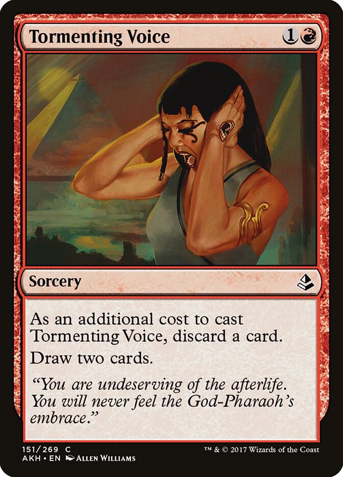 Voz Atormentadora / Tormenting Voice - Magic: The Gathering - MoxLand