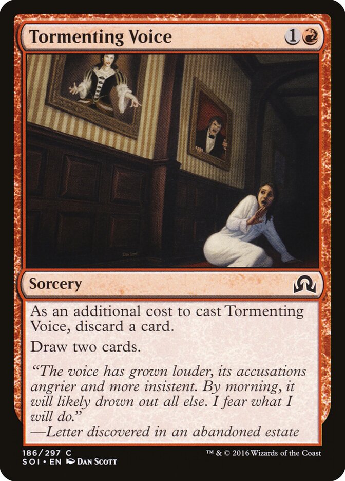 Voz Atormentadora / Tormenting Voice - Magic: The Gathering - MoxLand