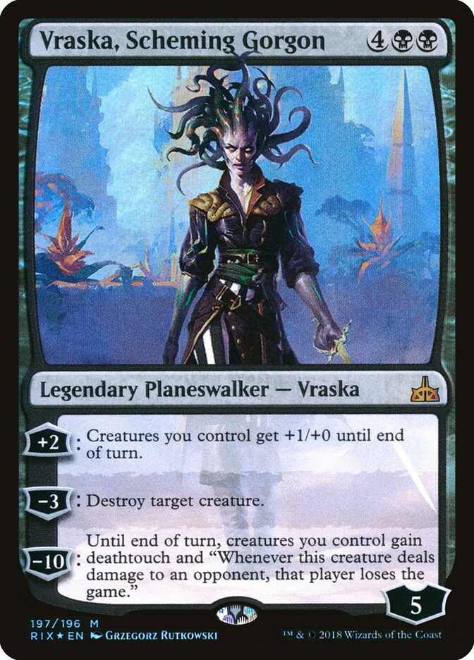 Vraska, Górgona Ardilosa / Vraska, Scheming Gorgon - Magic: The Gathering - MoxLand