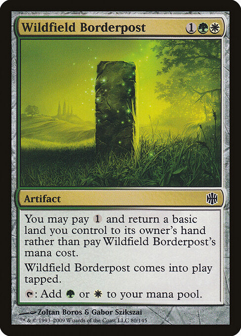 Marco do Campo Selvagem / Wildfield Borderpost - Magic: The Gathering - MoxLand