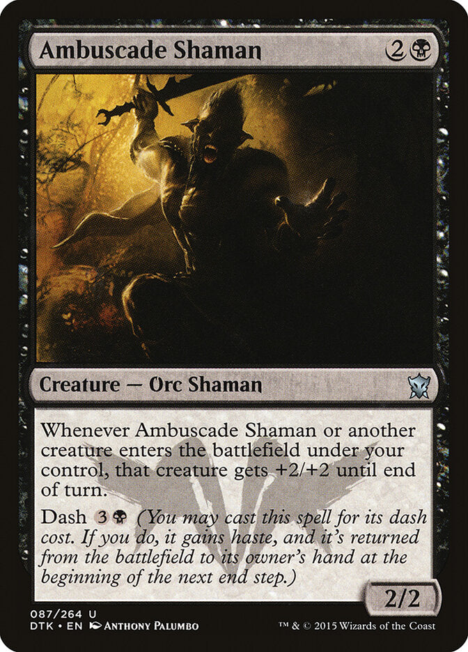 Xamã da Emboscada / Ambuscade Shaman - Magic: The Gathering - MoxLand