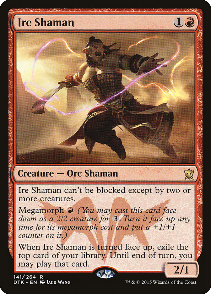 Xamã da Ira / Ire Shaman - Magic: The Gathering - MoxLand