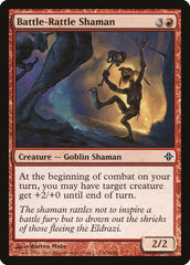 Xamã do Chocalho-de-Guerra / Battle-Rattle Shaman - Magic: The Gathering - MoxLand