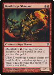 Xamã Forjador de Morte / Deathforge Shaman - Magic: The Gathering - MoxLand