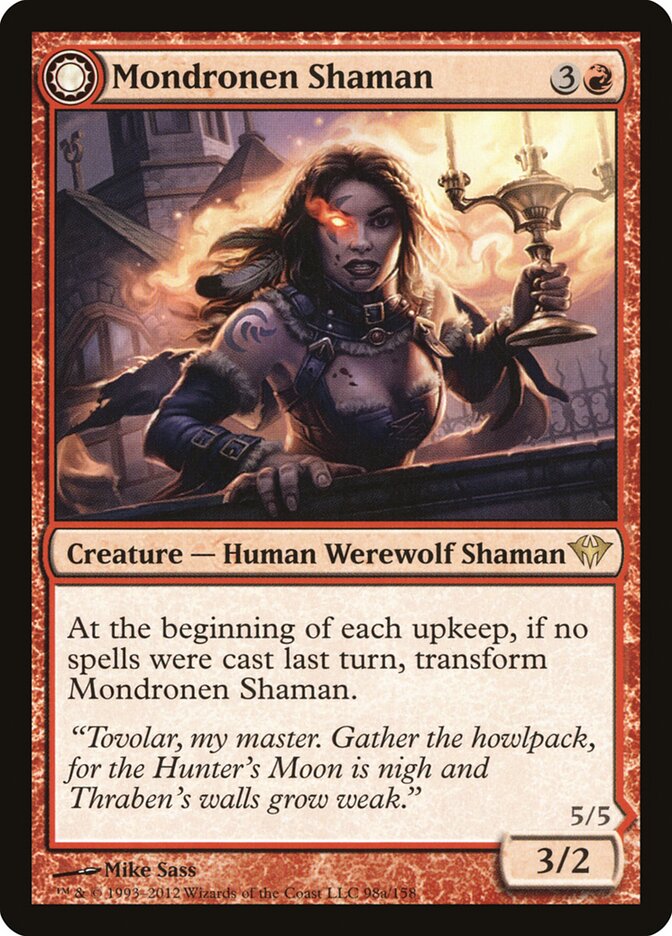 Xamã Mondronen / Mondronen Shaman - Magic: The Gathering - MoxLand