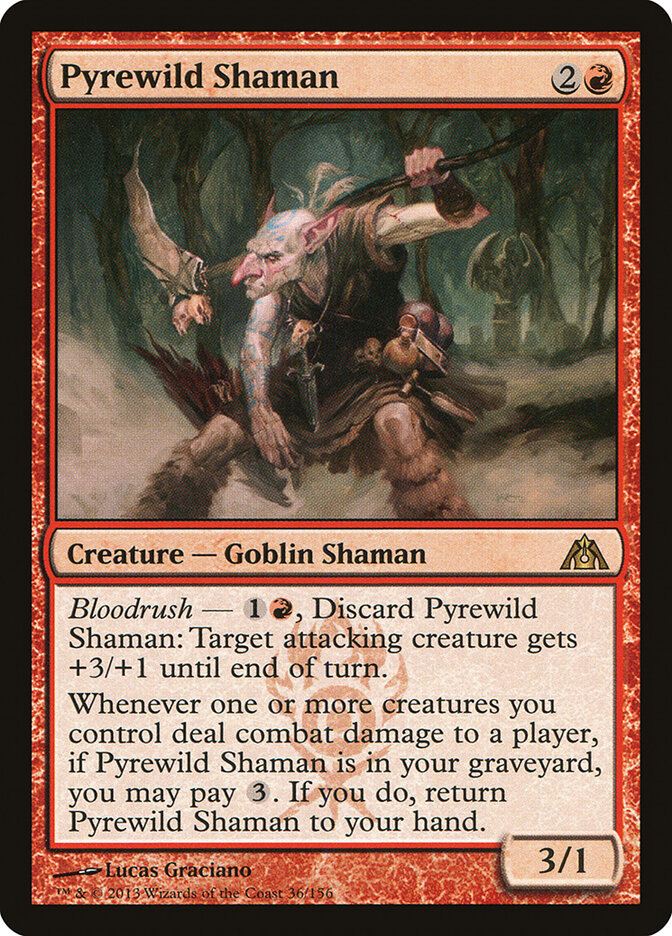 Xamã Pirófugo / Pyrewild Shaman - Magic: The Gathering - MoxLand