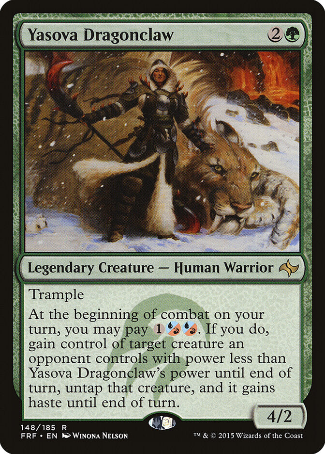 Yasova Garra de Dragão / Yasova Dragonclaw - Magic: The Gathering - MoxLand