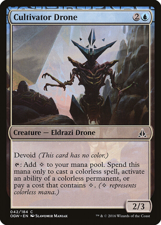 Zangão Cultivador / Cultivator Drone - Magic: The Gathering - MoxLand