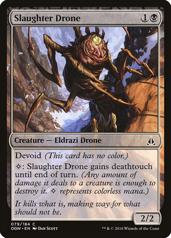Zangão da Matança / Slaughter Drone - Magic: The Gathering - MoxLand