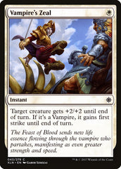 Zelo Vampírico / Vampire's Zeal - Magic: The Gathering - MoxLand