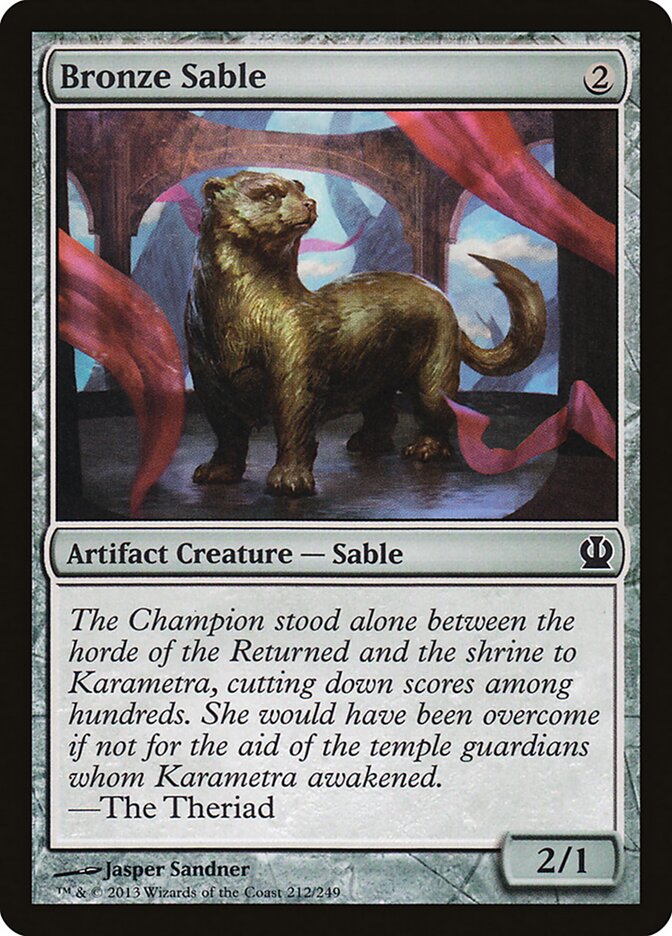 Zibelina de Bronze / Bronze Sable