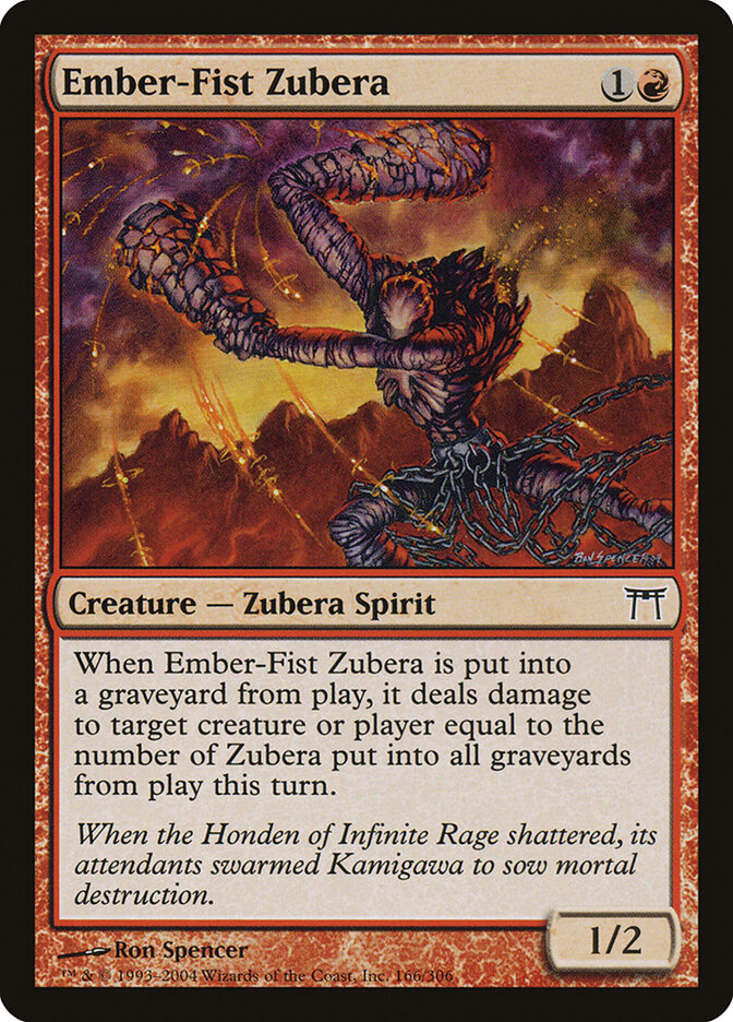 Zubera do Punho Ígneo / Ember-Fist Zubera - Magic: The Gathering - MoxLand