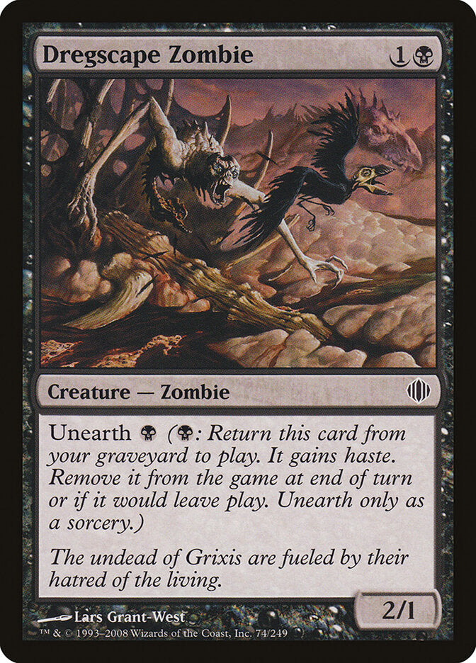 Zumbi do Vale das Escórias / Dregscape Zombie - Magic: The Gathering - MoxLand