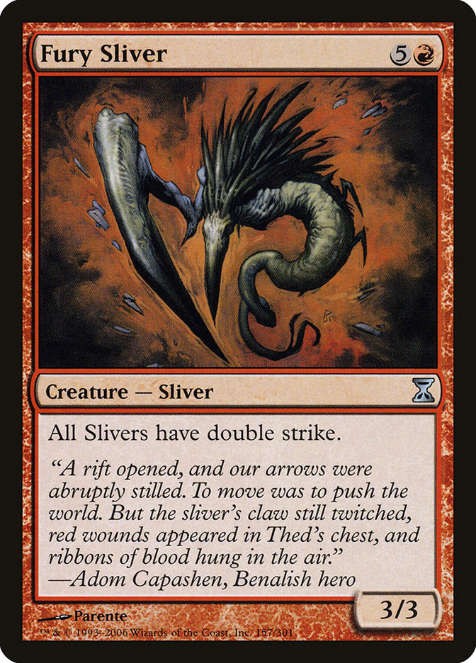 Fractius da Fúria / Fury Sliver - Magic: The Gathering - MoxLand