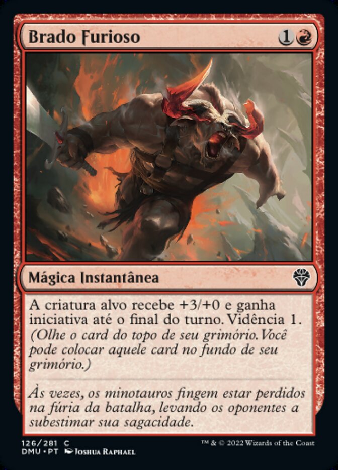 Brado Furioso / Furious Bellow - Magic: The Gathering - MoxLand