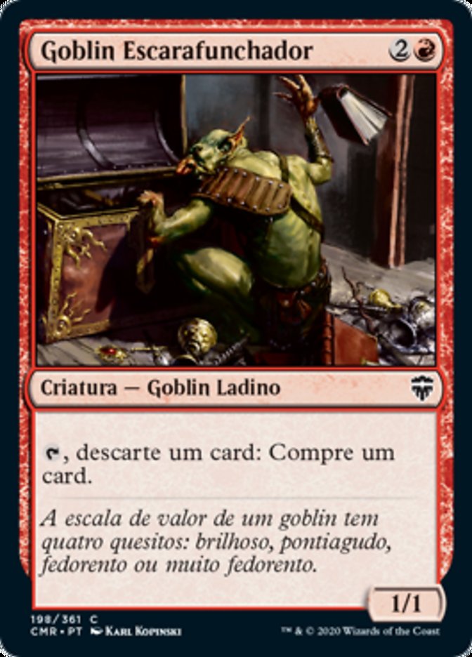 Goblin Escarafunchador / Rummaging Goblin - Magic: The Gathering - MoxLand