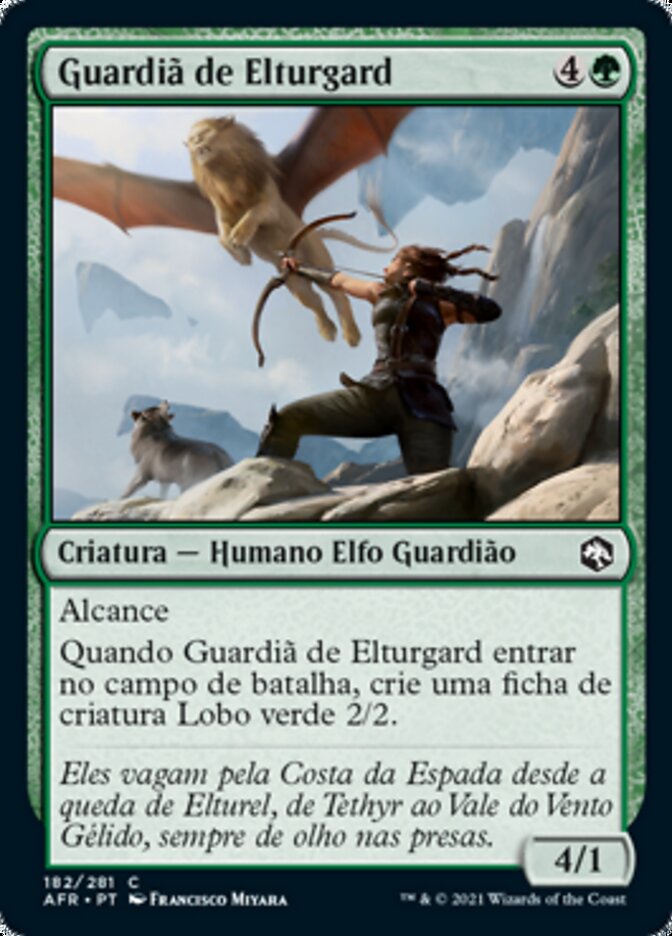 Guardiã de Elturgard / Elturgard Ranger - Magic: The Gathering - MoxLand