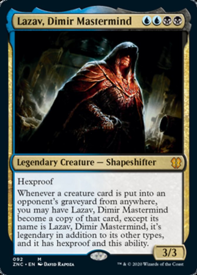 Lazav, Mentor dos Dimir / Lazav, Dimir Mastermind - Magic: The Gathering - MoxLand