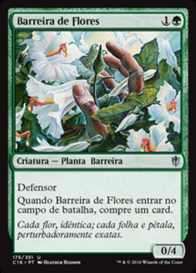 Barreira de Flores / Wall of Blossoms - Magic: The Gathering - MoxLand