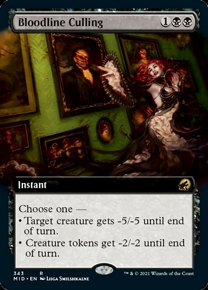 Ceifa da Linhagem / Bloodline Culling - Magic: The Gathering - MoxLand
