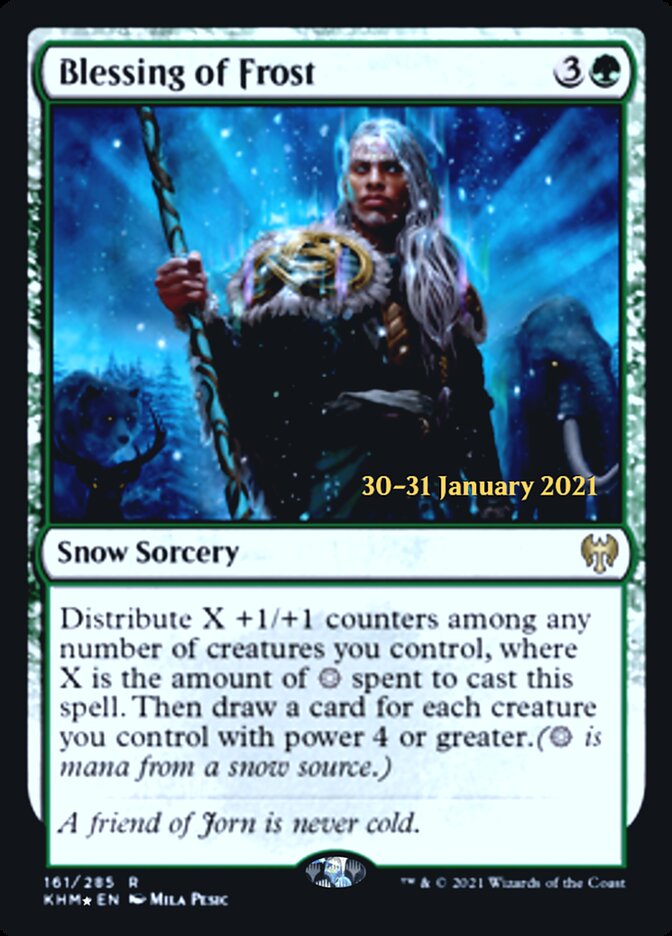 Bênção da Geada / Blessing of Frost - Magic: The Gathering - MoxLand