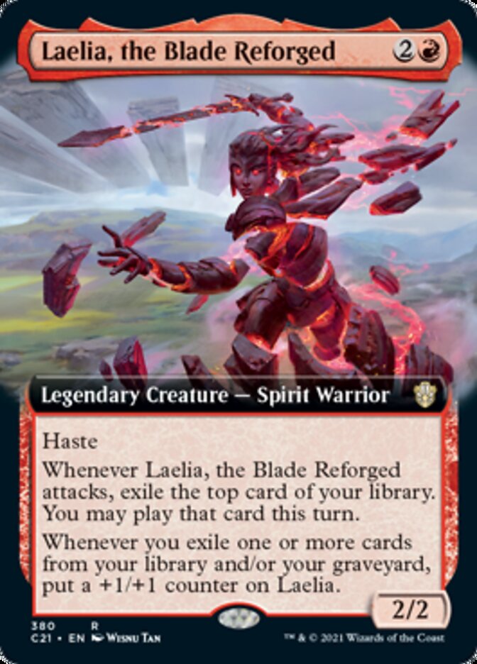 Laelia, a Lâmina Reforjada / Laelia, the Blade Reforged - Magic: The Gathering - MoxLand