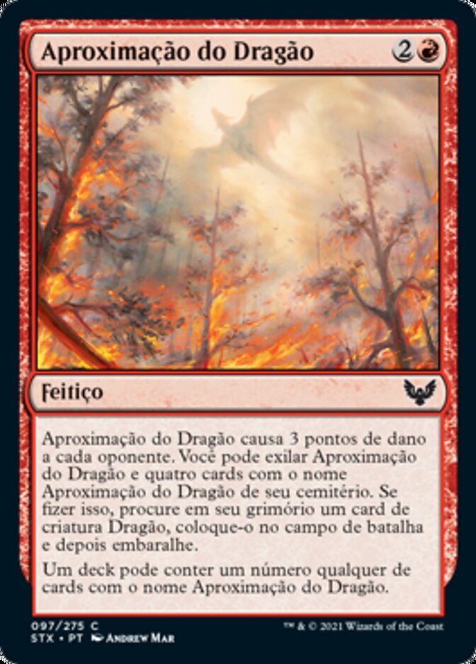 Aproximação do Dragão / Dragon's Approach - Magic: The Gathering - MoxLand